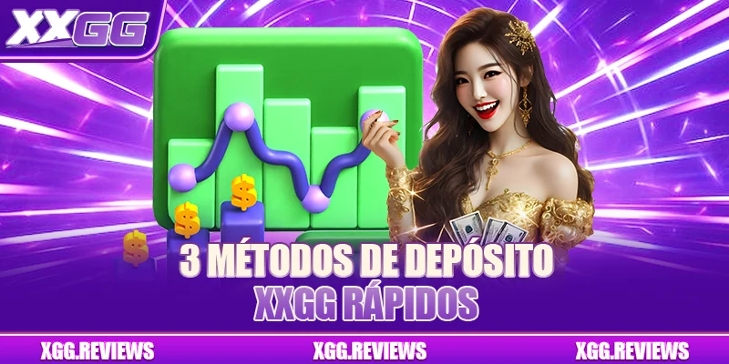 3 métodos de depósito XXGG rápidos